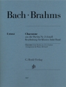 Chaconne aus der Partita d-Moll Nr.2 f�r Klavier linke Hand
