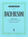 Chaconne aus der Partita Nr.2 d-Moll BWV1004 f�r Violine f�r Klavier