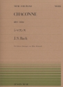 Chaconne d-Moll BWV 1004 f�r Violine f�r Klavier