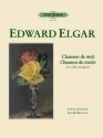 Chanson de nuit et Chanson de matin pour violin et piano