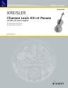 Chanson Louis XIII et Pavane f�r Violoncello und Klavier