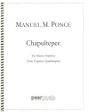 Chapultepec f�r Orchester Partitur