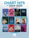 Chart Hits of 2024-2025 for piano, vocal, guitar Songbook