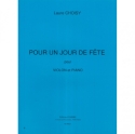 CHOISY Laure Pour un jour de f�te violon et piano Partition