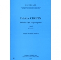 CHOPIN Fr�d�ric Pr�ludes Op.28 Vol.1 (1 � 12) analyse Partition
