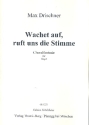 Choralfantasie �ber 'Wachet auf, ruft uns die Stimme' f�r Orgel
