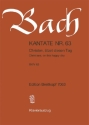 Christen �tzet diesen Tag Kantate Nr.63 BWV63 Klavierauszug (dt/en)
