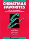 Christmas Favorites for concert band baritone bass clef