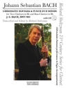 Chromatic Fantasia and Fugue in d Minor BWV903 (+CD) for 2 clarinets and bass clarinet score and parts