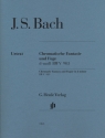 Chromatische Fantasie und Fuge d-Moll BWV903 f�r Klavier (ohne Fingersatz)