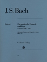 Chromatische Fantasie und Fuge d-Moll BWV903 f�r Klavier