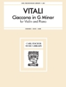 Ciaccona g minor for violin and piano