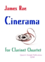 Cinerama for 4 clarinets score and parts