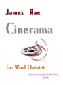 Cinerama for flute, oboe, clarinet, horn and bassoon score and parts