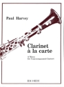 Clarinet a la Carte a menuet for clarinet