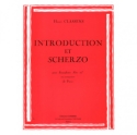 CLASSENS Henri Introduction et scherzo saxophone et piano Partition