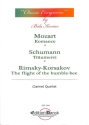 Classic Evergreens for 3 clarinets and bass clarinet score and parts