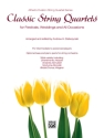 Classic String Quartets for 2 violins, viola, violoncello, string bass and piano score