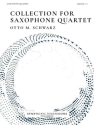 Collection for Saxophone Quartet for 4 saxophones score and parts
