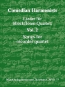 Comedian Harmonists Lieder Band 2 f�r 4 Blockfl�ten (AATB) Partitur und Stimmen