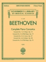 Complete Piano Concertos for 2 pianos score (2 score needed for performance)