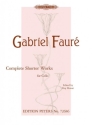 Complete shorter Works for cello and piano