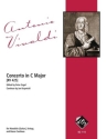 Concert c major RV425 for mandolin (guitar), strings and bc score and parts