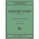 Concert Study op.49 for trumpet in C and piano