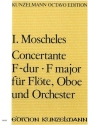 Concertante F-Dur f�r Fl�te, Oboe und Orchester Partitur