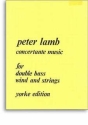 Concertante Music for double bass, wind and strings for double bass and piano