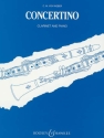 Concertino Es-Dur op. 26 f�r Klarinette und Orchester Klavierauszug mit Solostimme
