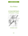 Concertino for Basson and Strings for basson and piano score and parts