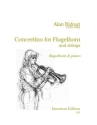 Concertino for flugelhorn and strings piano score with solo part