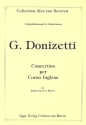 Concertino f�r Englischhorn und Orchester f�r Englischhorn und Klavier