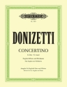 Concertino G-Dur f�r Englischhorn und Orchester f�r Englischhorn und Klavier