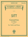 Concertino in E Minor op.31 for violin and piano