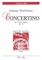Concertino (Kleines Konzert) op.34 f�r Englischhorn und Klavier