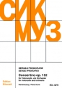 Concertino op.132 f�r Violoncello und Orchester Klavierauszug
