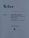 Concertino op.26 f�r Klarinette und Orchester f�r Klarinette und Klavier