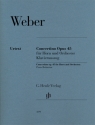 Concertino op.45 f�r Horn und Orchester f�r Horn in E und F und Klavier Partitur und Stimmen