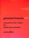 Concerto a minor no.2 for double bass and orchestra for double bass and piano