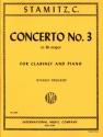 Concerto Bb major no.3 for clarinet and piano