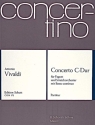 Concerto C-Dur RV 472/PV 45 f�r Fagott, Streicher und Basso continuo Partitur