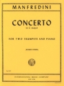 Concerto C major for 2 trumpets and piano VOISIN, ROGER, ED.