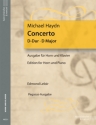 Concerto D-Dur f�r Horn und Orchester f�r Horn und Klavier