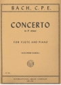 Concerto d minor for flute and orchestra for flute and piano