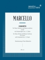 Concerto d-moll (mit Verzierungen von J. S. Bach) f�r Oboe, Streicher und Basso continuo Klavierauszug