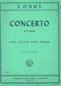 Concerto e minor for violin and piano