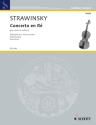 Concerto en r� - Konzert in D f�r Violine und Orchester Klavierauszug mit Solostimme