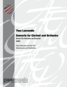 Concerto for clarinet and orchestra piano reduction and solo part